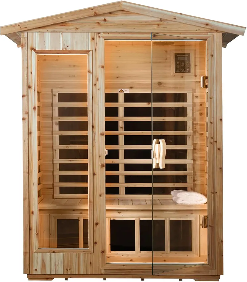 KUNSANA Far Infrared Sauna Room for 2 Persons